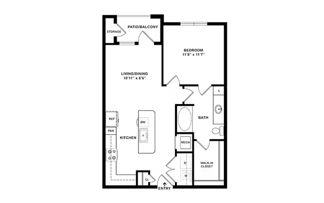 The Canal - A2 9120 floor plan
